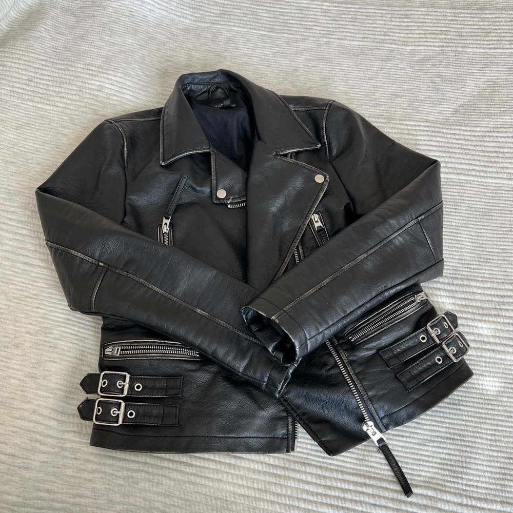 Topshop Leather Jacket